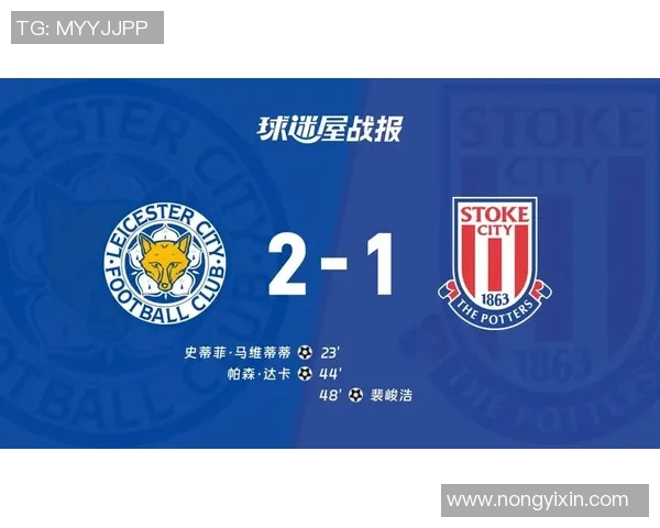 斯托克城主场迎战莱斯特城争夺英超宝贵积分的激烈对决