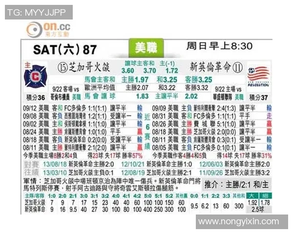 芝加哥与新英格兰最新对决分析及比赛预测全解析